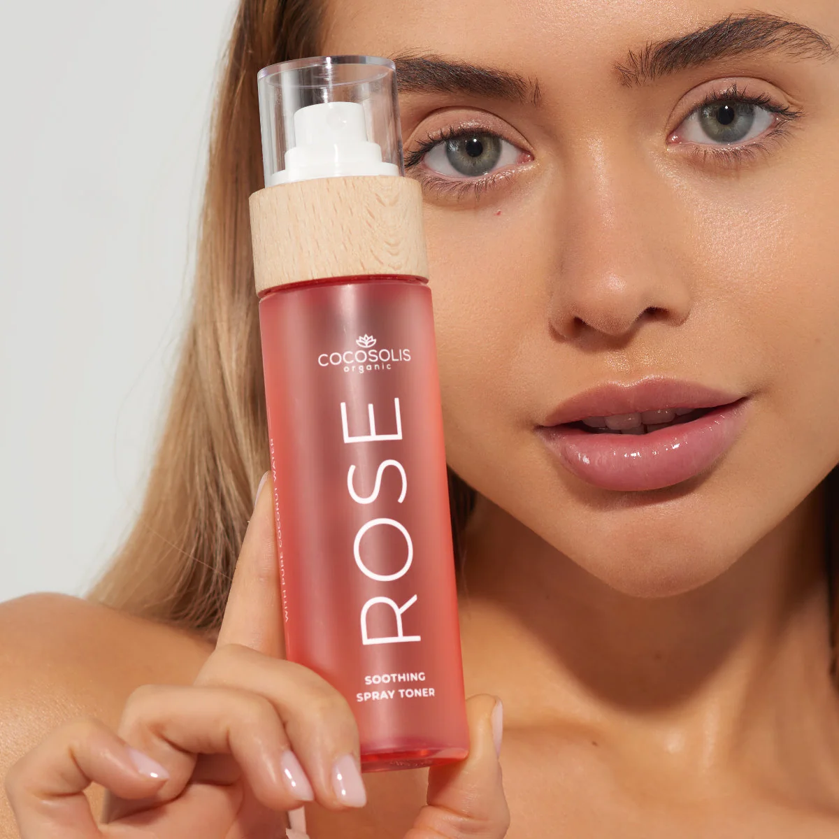 COCOSOLIS Rose zklidňující pleťové tonikum ve spreji 100 ml
