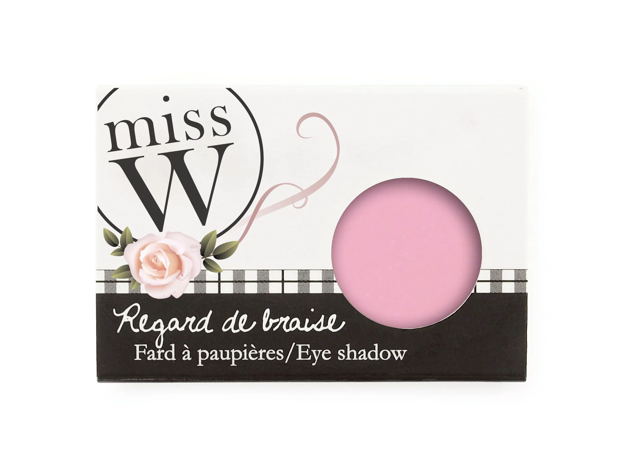 Miss W Oční stíny No 042 - Pearly intense pink