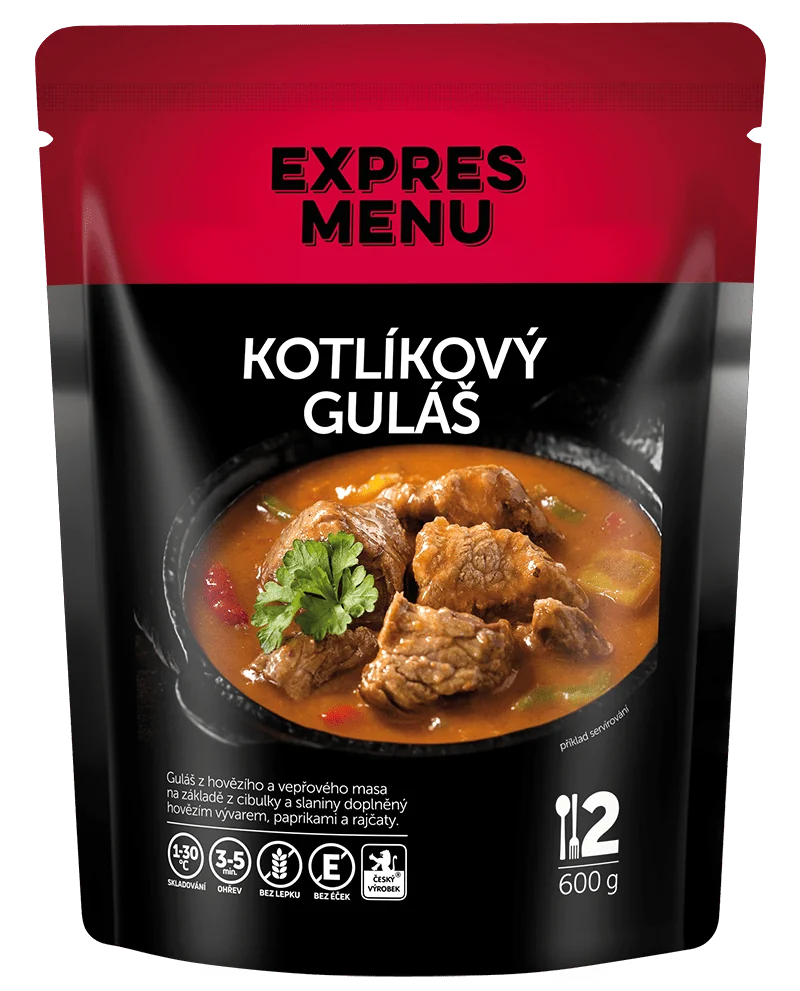 EXPRES MENU Kotlíkový guláš 600 g (2 porce)