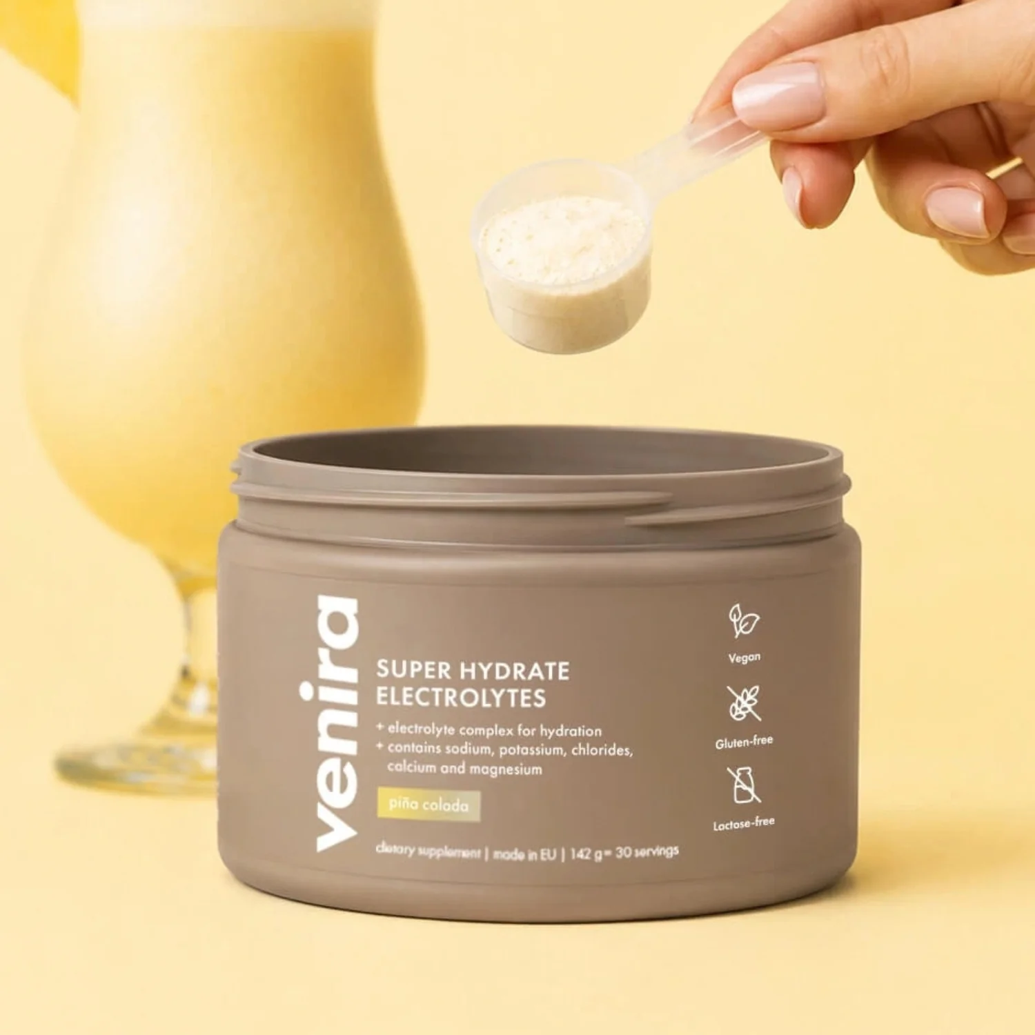 VENIRA VENIRA super hydrate elektrolyty piňa colada 142 g
