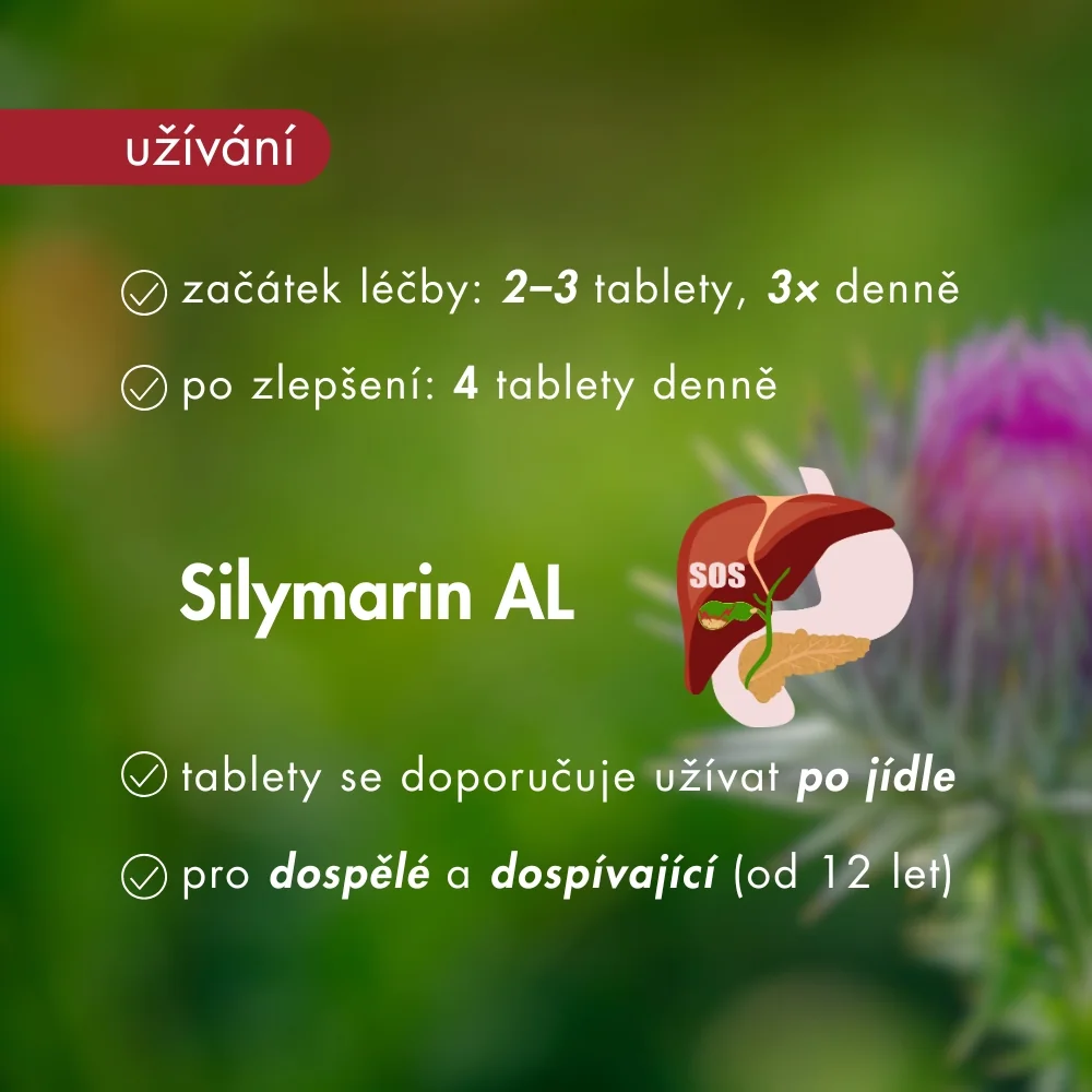 Silymarin AL 50 mg 100 tablet