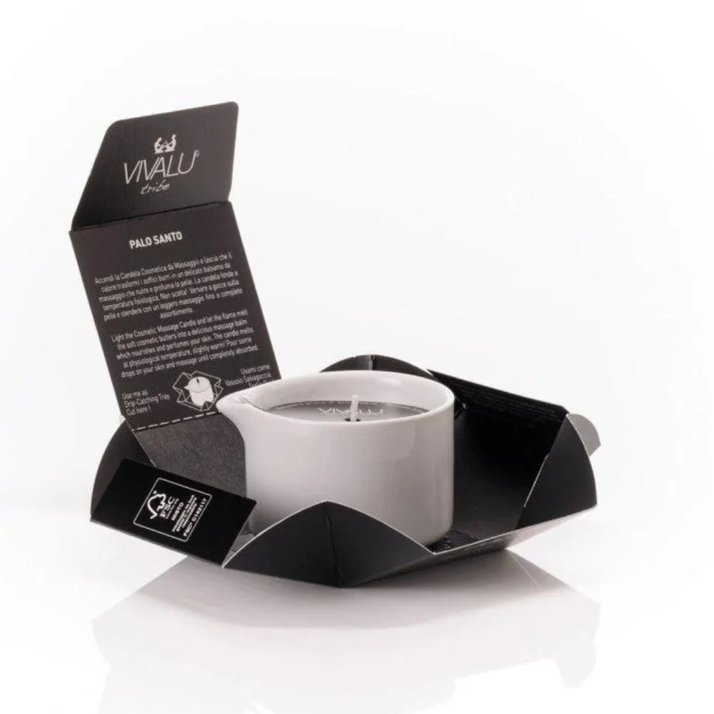 Vivalu Masážní svíčka Palo Santo 100 ml
