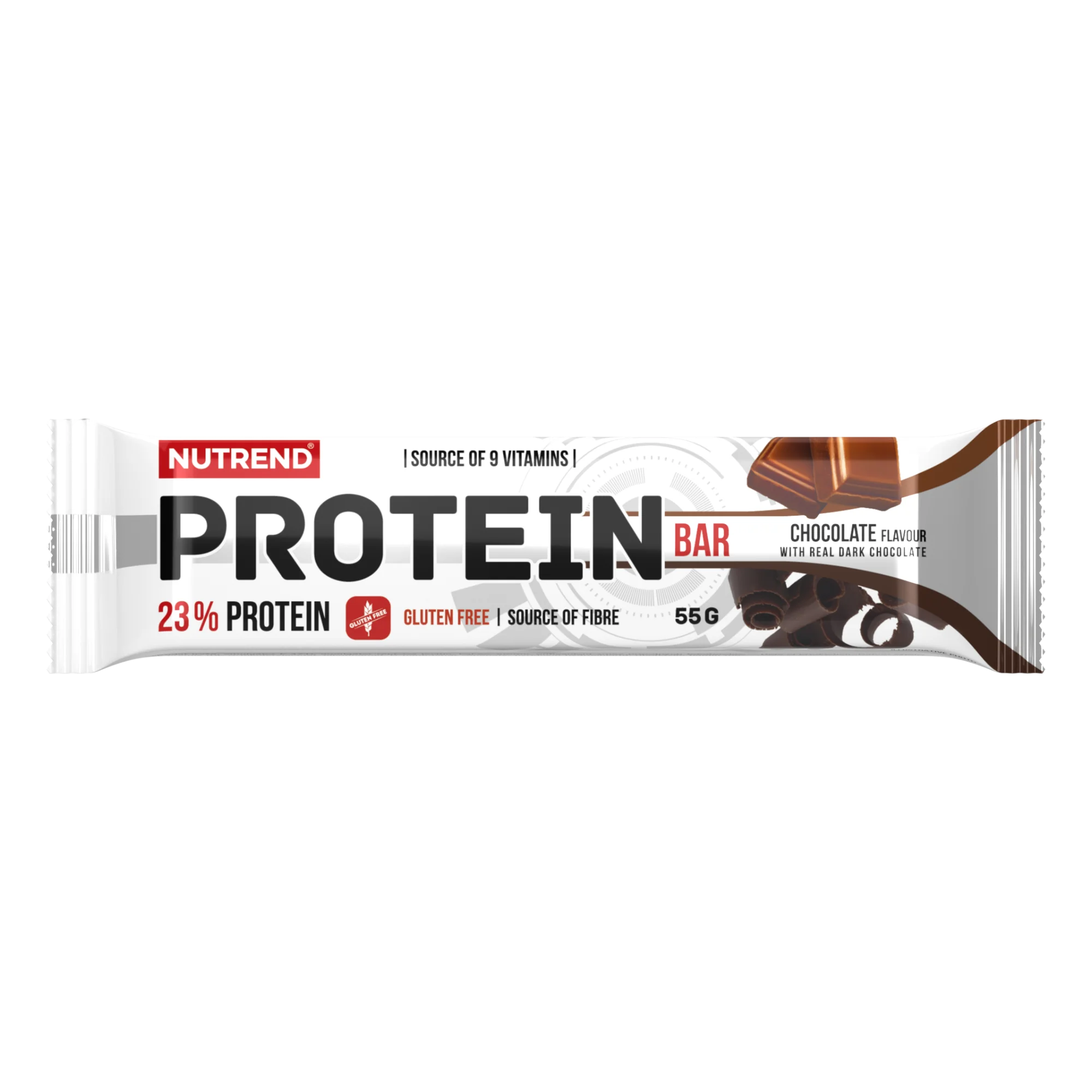 Nutrend Protein Bar čokoláda v hořké čokoládě 55 g