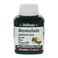 Medpharma Bromelain + jablečný ocet + lecitin + kelp