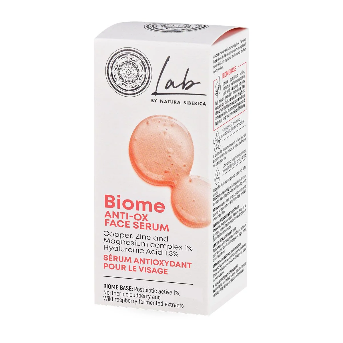 Natura Siberica Lab Biome Antioxidační sérum 30 ml