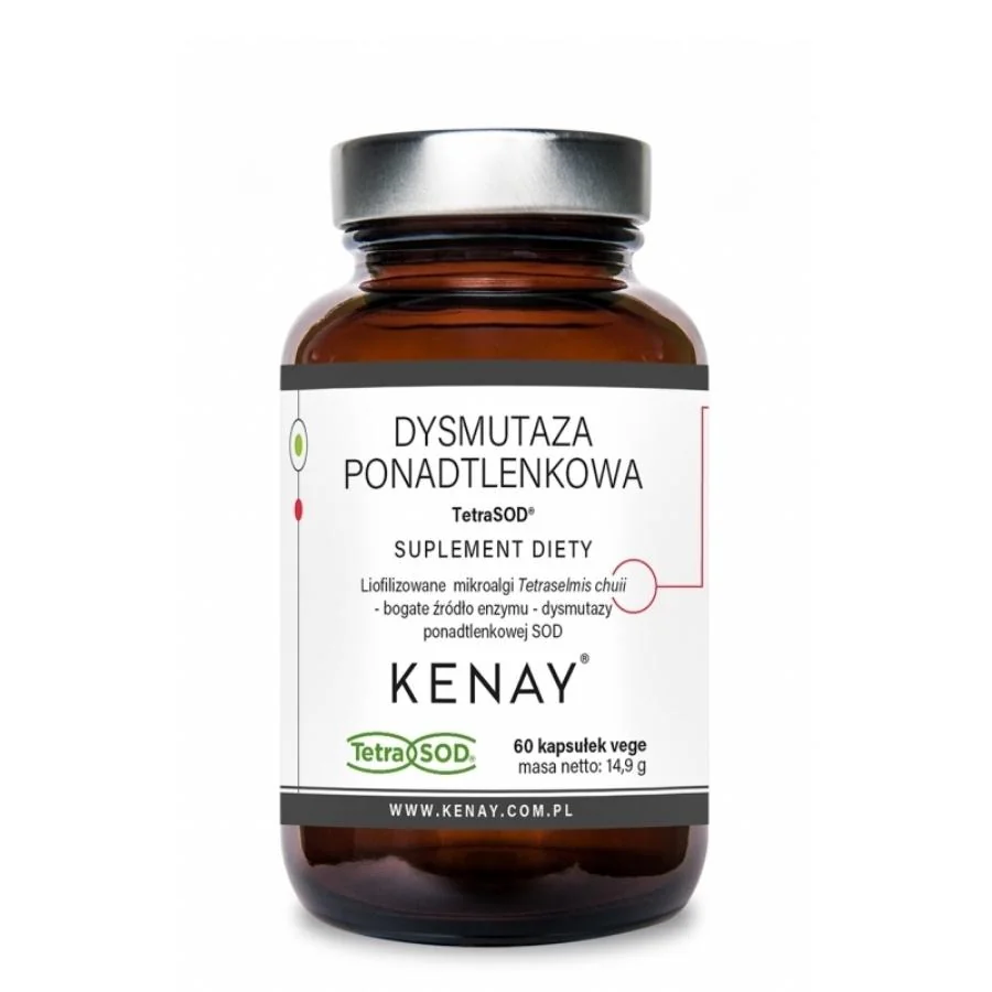 Kenay Dysmutáza superoxidu TetraSOD 60 kapslí