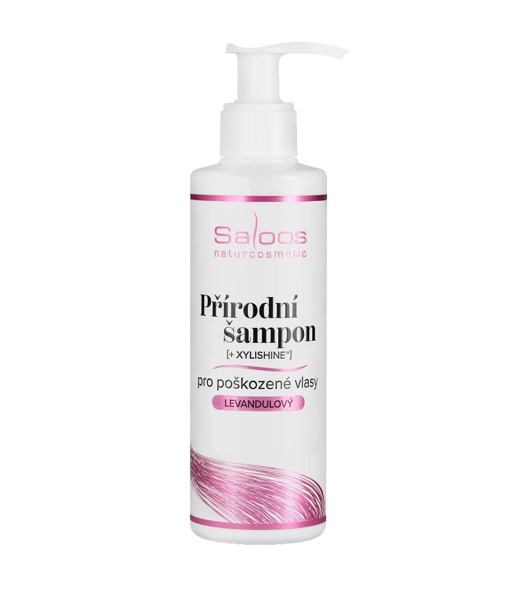 Saloos Přírodní šampon na poškozené vlasy Levandule 200 ml