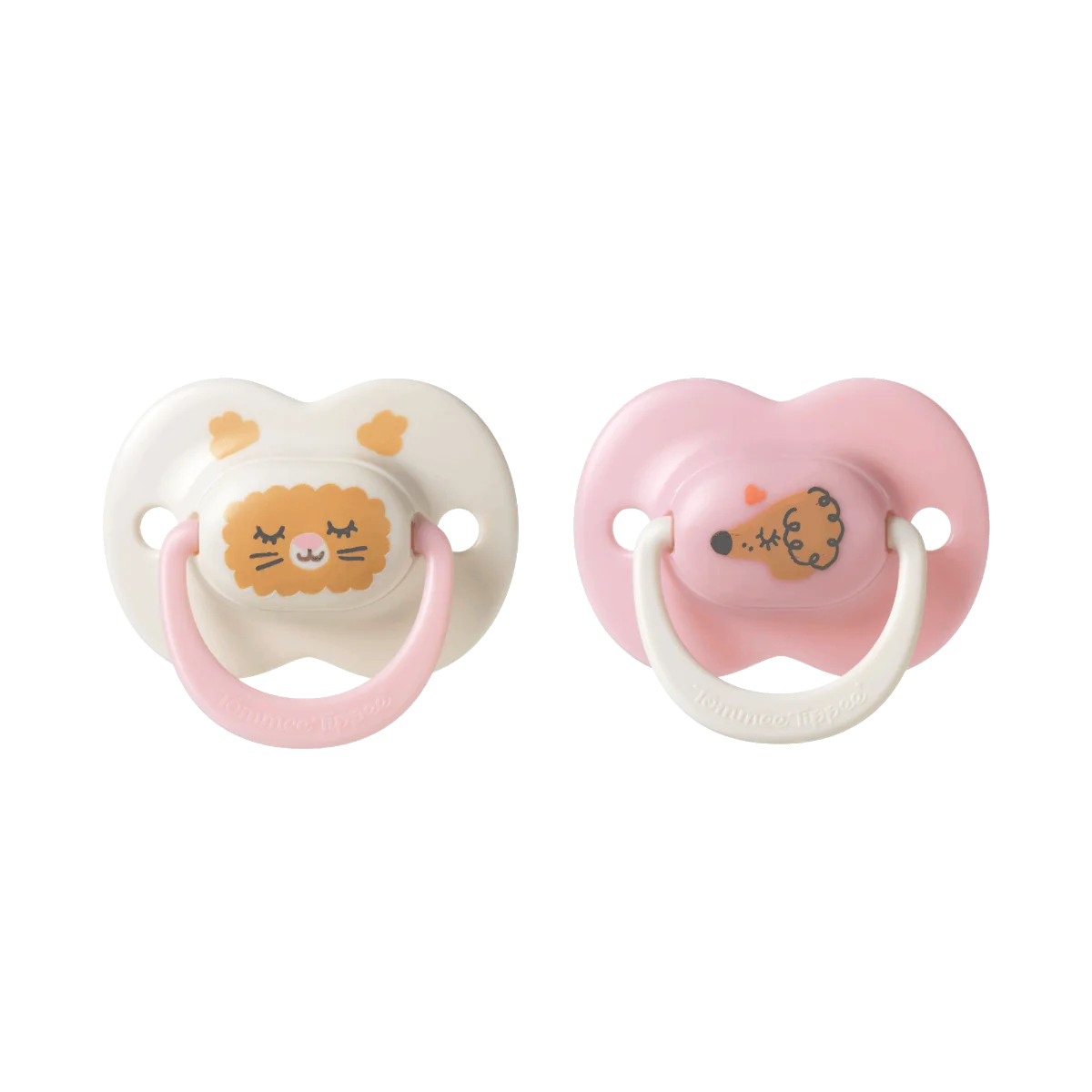 Tommee Tippee Silikonový dudlík Ultimate Fit Deco Girl 18-36m 2 ks více barevných variant