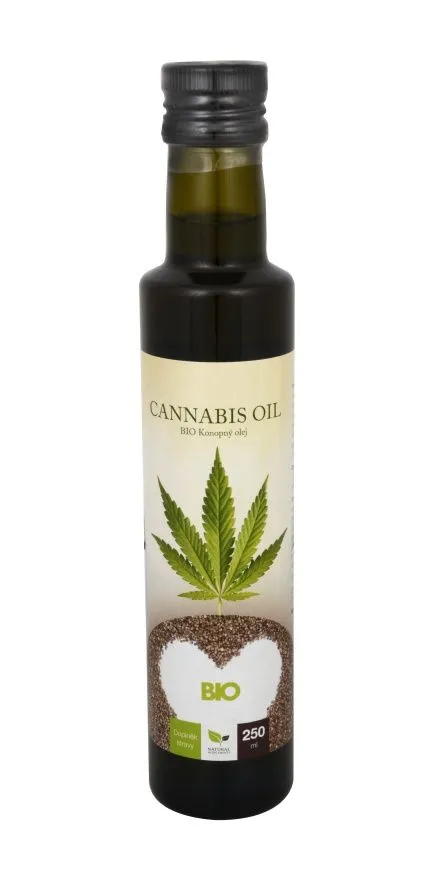 Natural Medicaments Cannabis oil BIO Konopný olej 250 ml