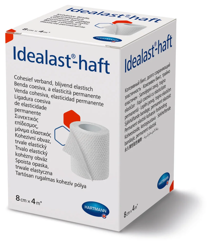 Hartman Idealast-haft 8 cm x 4 m obinadlo elastické bílé