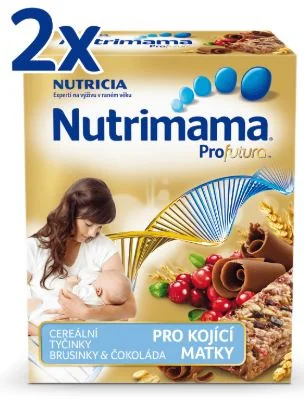RP Nutrimama tyčinky cereální 5 x 40g duopack
