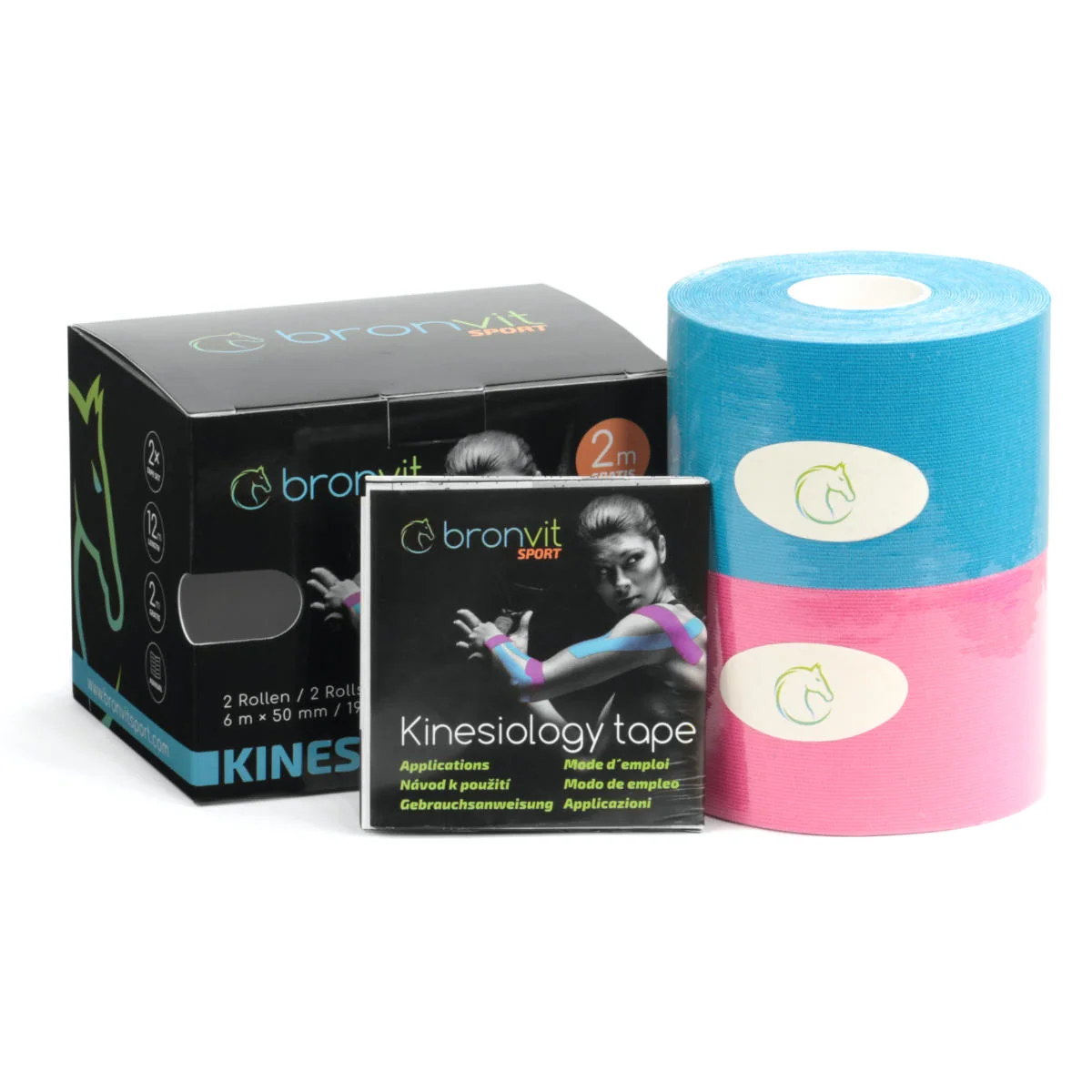 Tape Kinesiologico, 6 Rotolo Kinesio Tape, 5 Cm X 5 M Kinesio Tape Kinesiologico, 6 Rotolo Kinesio Tape, 5 Cm X 5 M Kinesio