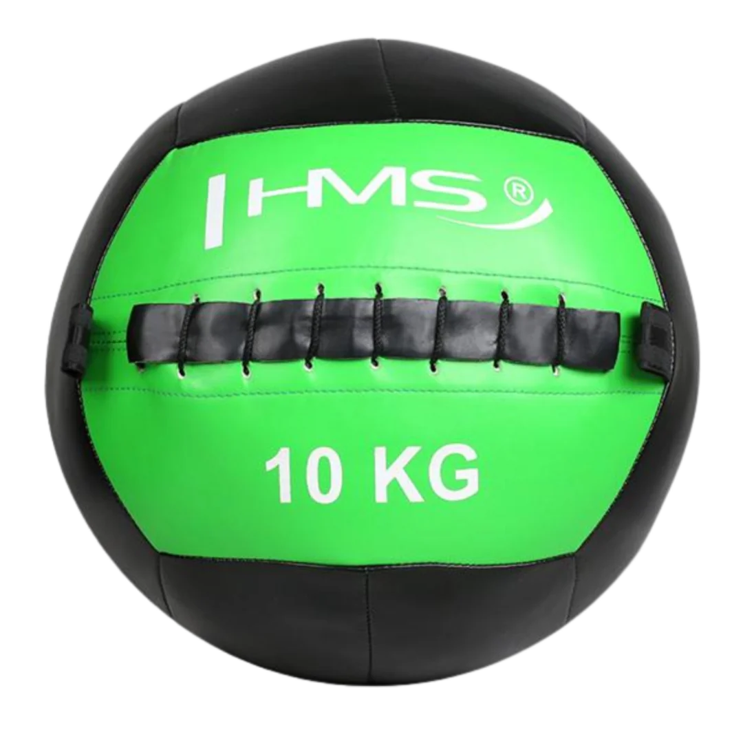 HMS Posilovací míč WLB zelený - 10kg