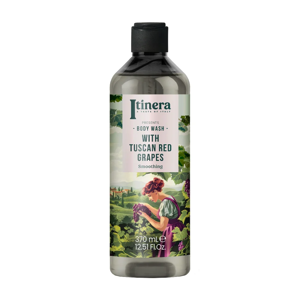 Itinera Tělové mýdlo červené hrozny z Toskánska 370 ml
