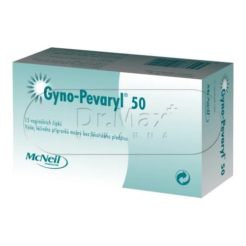 Gyno-pevaryl 50 15 vaginálních čípků