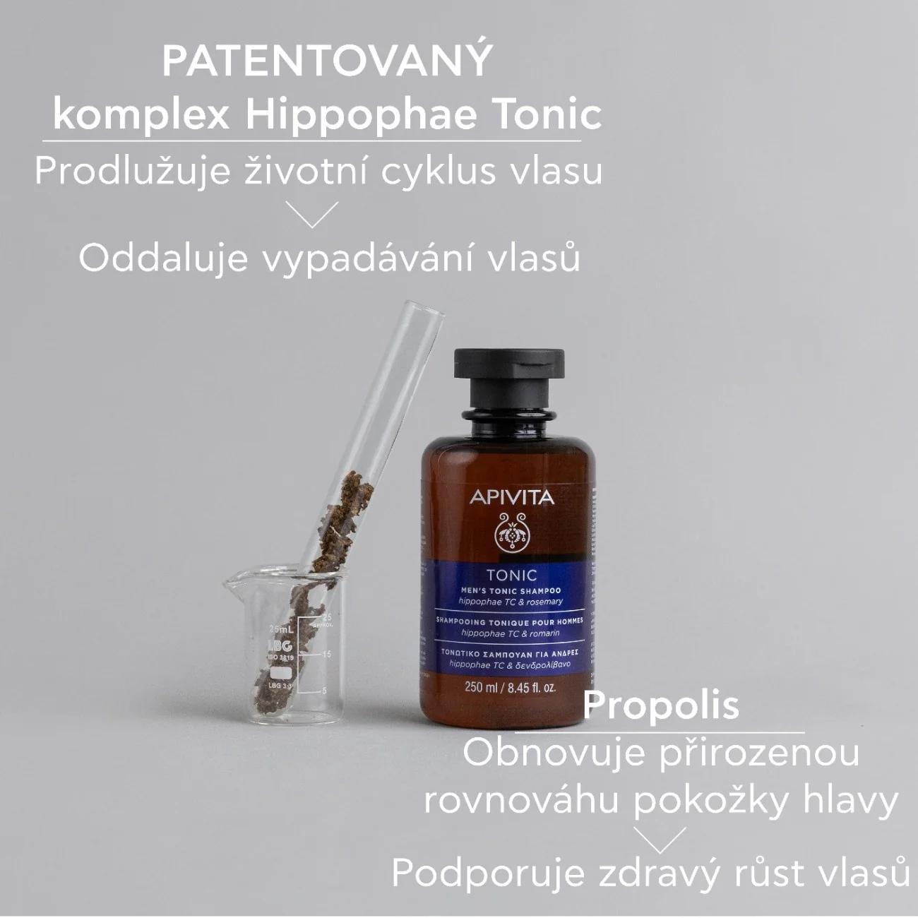 APIVITA Tonic Men tonizující šampon pro muže 250 ml