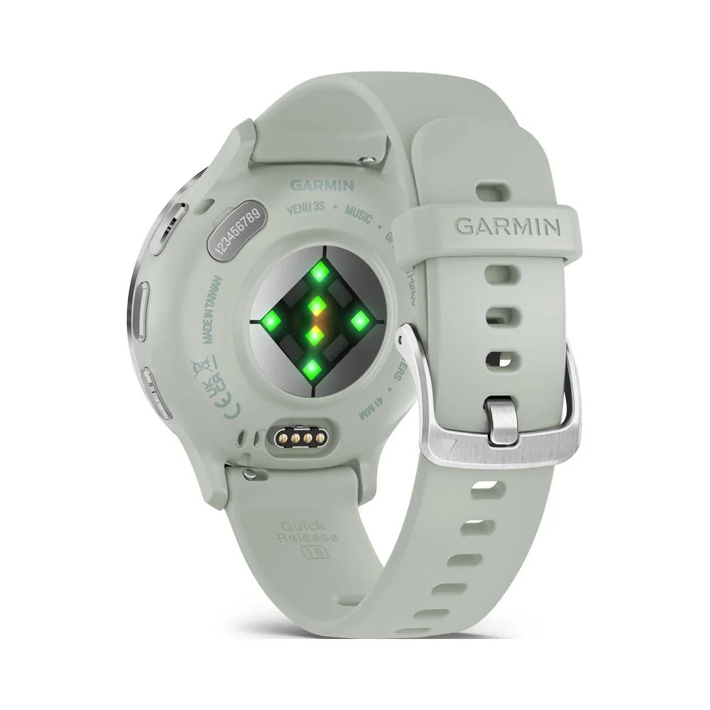 Garmin VENU 3S chytré hodinky Sage Gray/Silver