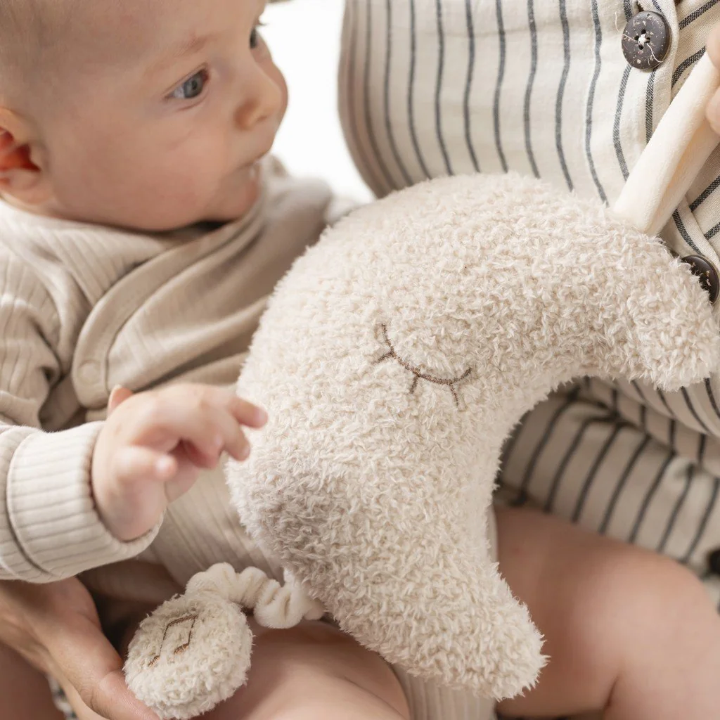 Nattou Hračka hudební Teddy měsíček 25 cm, 0m+