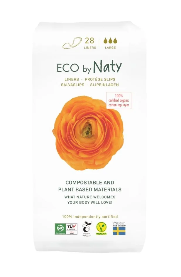 ECO by Naty Large dámské slipové vložky 28 ks