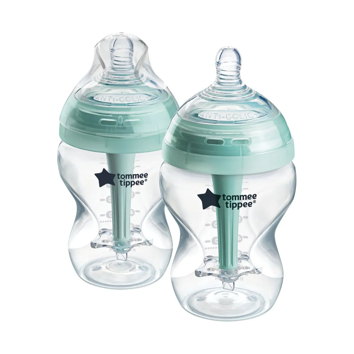 Tommee Tippee Advanced Anti-Colic Samosterilizační kojenecká lahev Pomalý průtok 0m+ 260 ml 2 ks