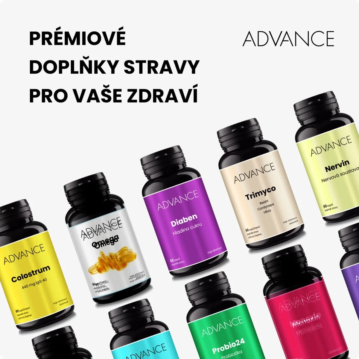 ADVANCE Multi40 multivitamín pro muže 90 kapslí