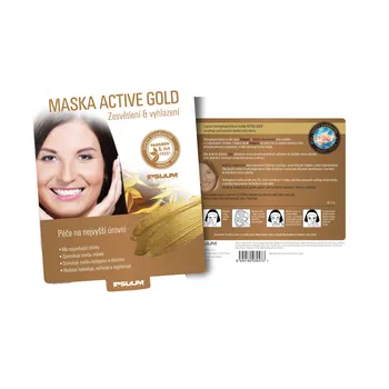 Ipsum prestige Maska ACTIVE GOLD Zesvětlení a vyhlazení 25 g