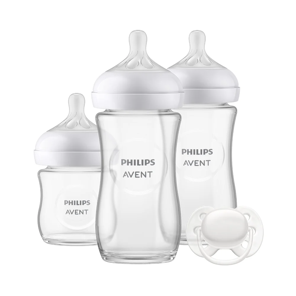 Philips Avent Natural Response Novorozenecká startovní sada SCD878/11 skleněná