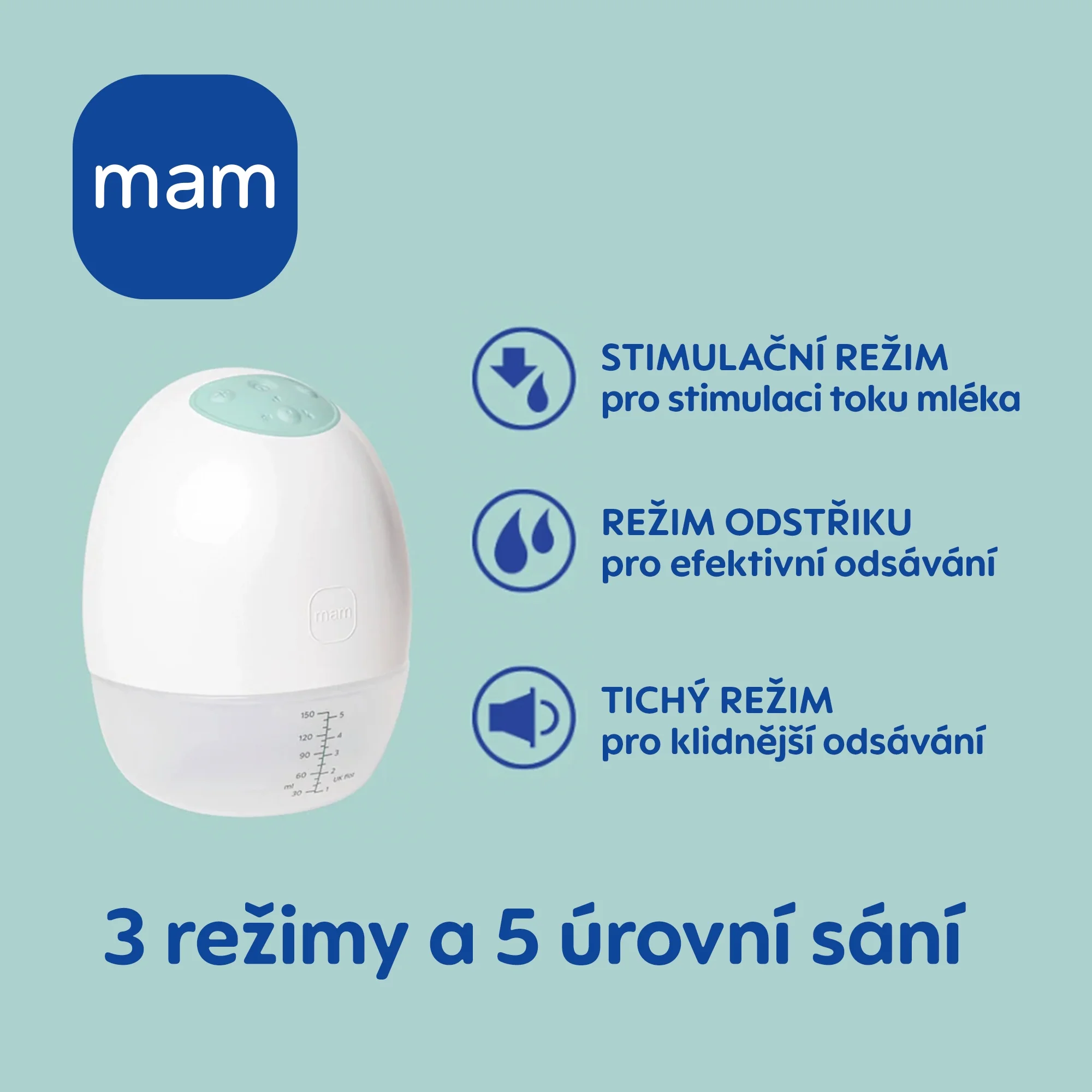 MAM Move odsávačka do podprsenky 1 ks