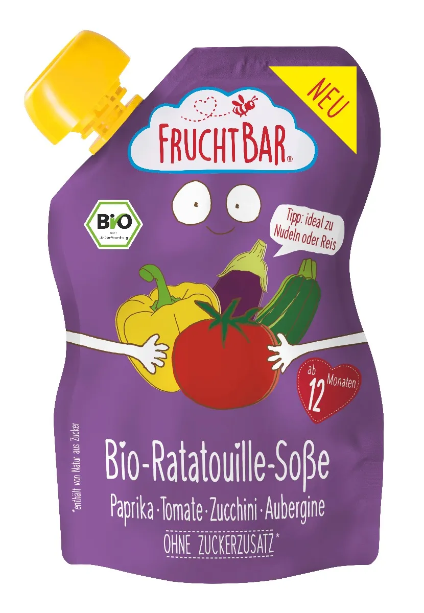 FruchtBar BIO Ratatouille omáčka 190 g