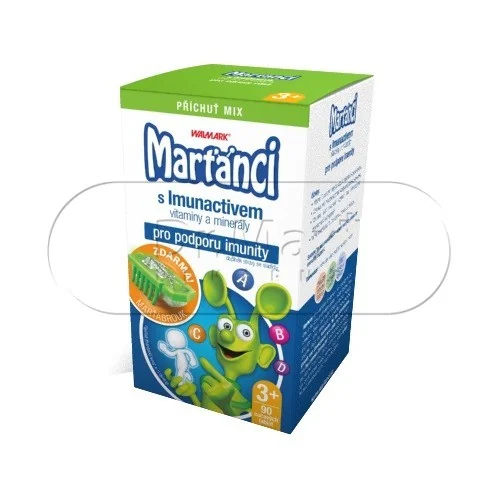 Walmark Marťánci Imuno MIX tbl.90 + brouk