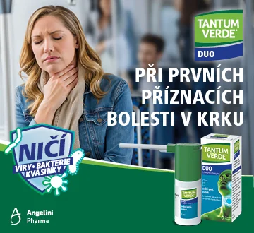Tantum Verde Duo. Při prvních příznacích bolesti v krku. Tantum Verde Duo. Při prvních příznacích bolesti v krku.