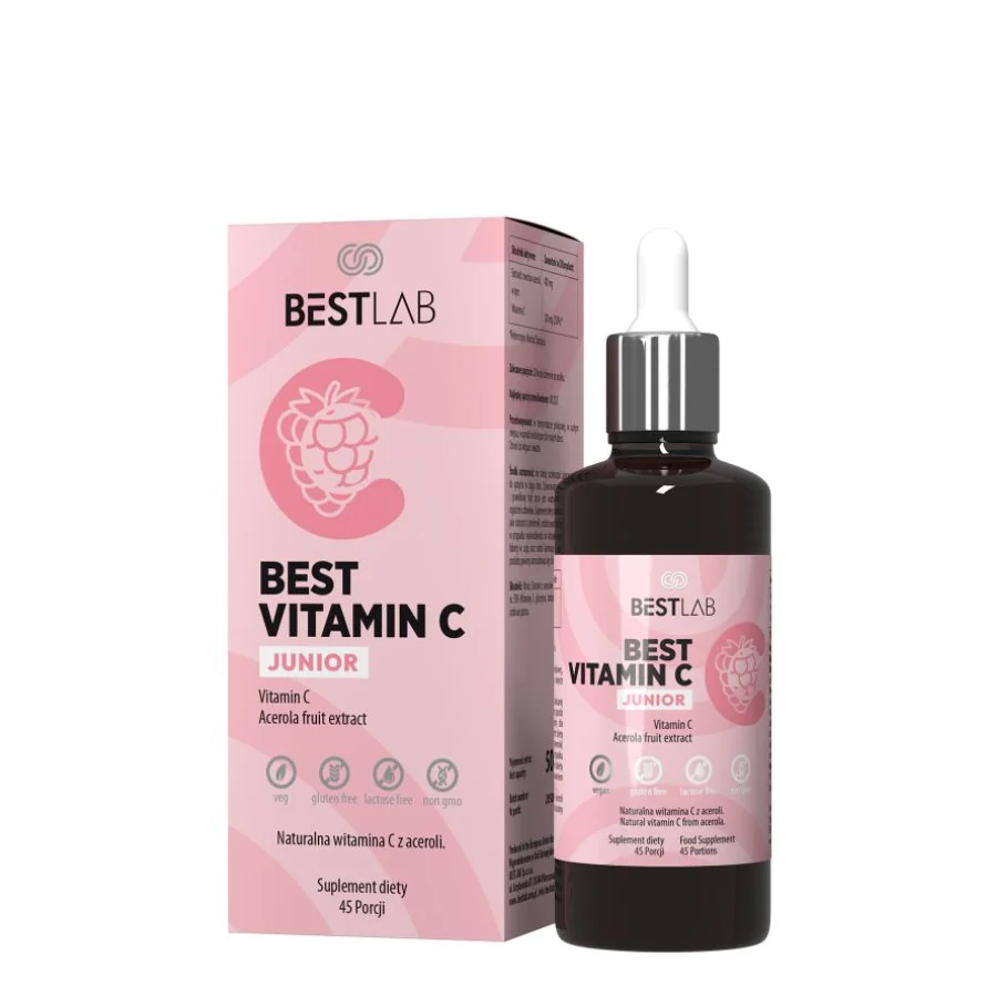 Best Lab Best Vitamin C Junior kapky s acerola 50 ml