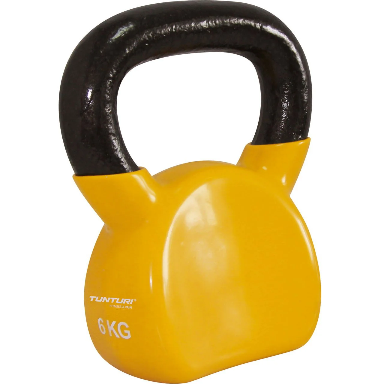 Tunturi Kettlebell Vinyl varianta 12 kg modrý