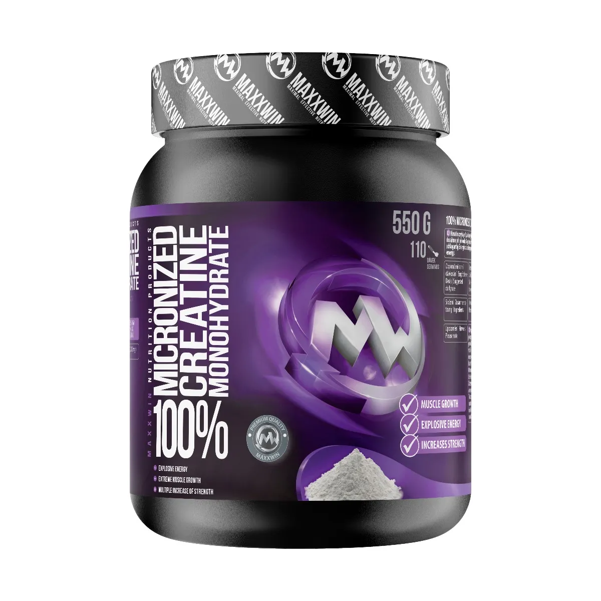 MAXXWIN 100% CREATINE MONOHYDRATE 550 g