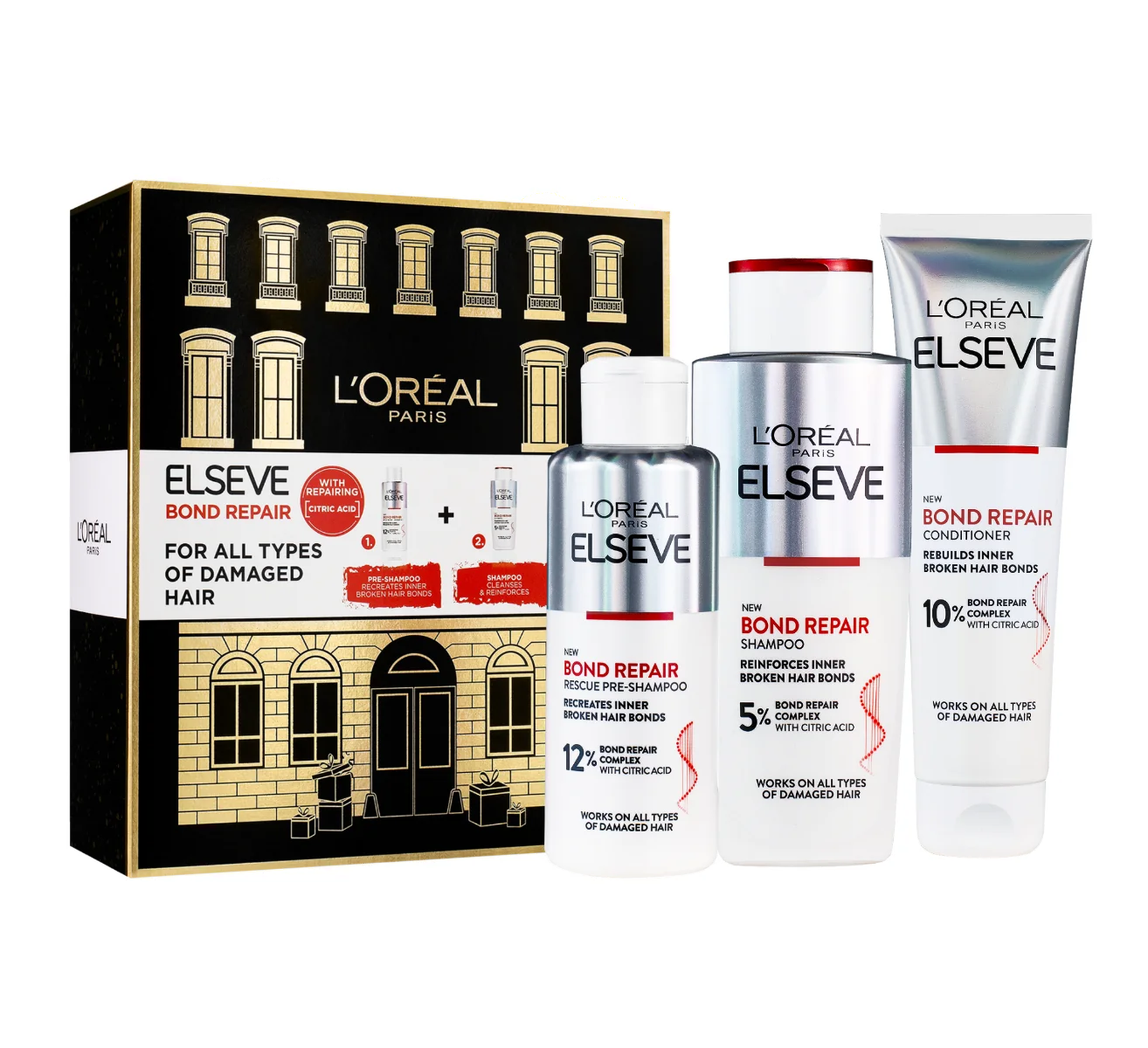 Loréal Paris Elseve Bond Repair vánoční balíček