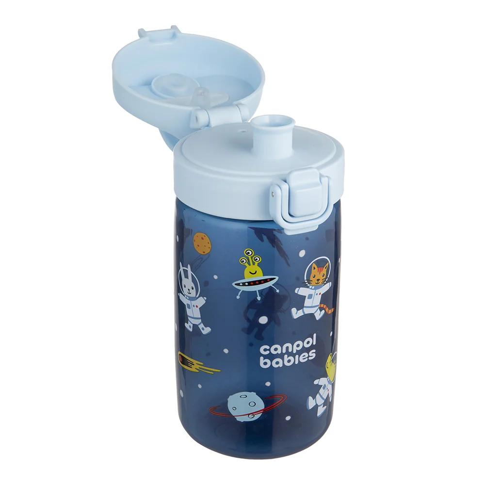 Canpol babies Láhev na vodu pro děti Junior 2,5l+ 400 ml 1 ks modrá