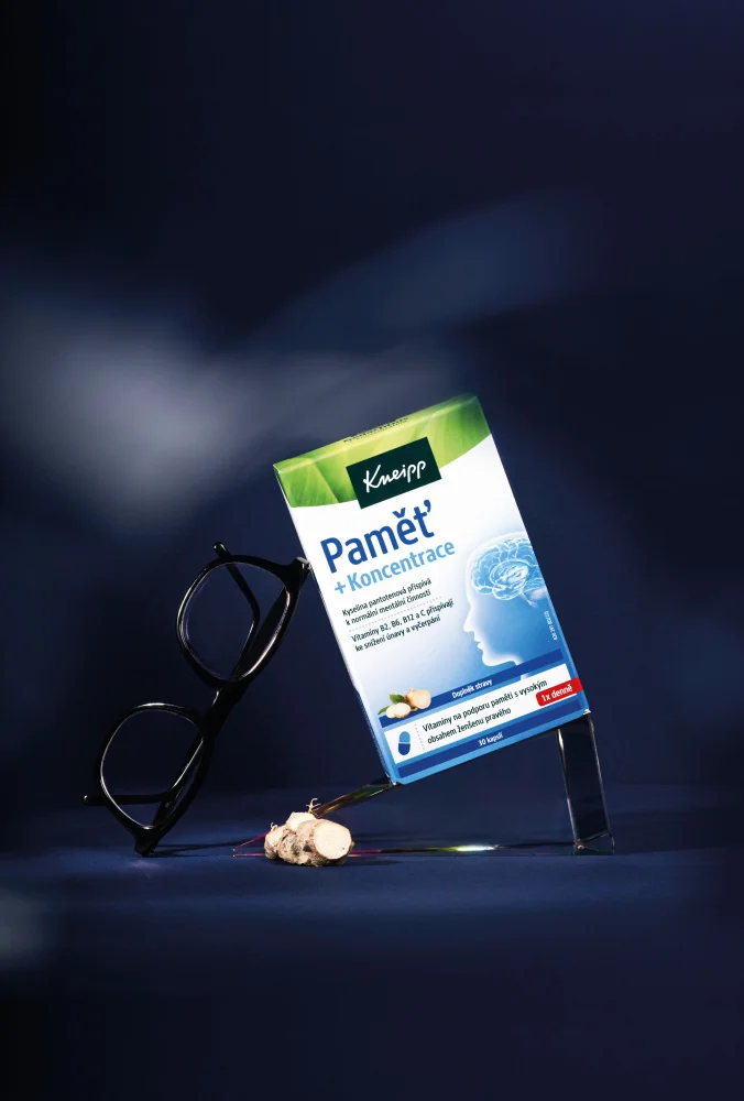 Kneipp Paměť + Koncentrace 30 tobolek