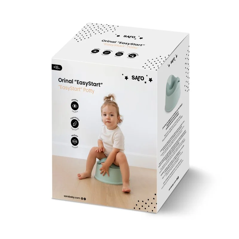 Saro Baby nočník s vyjímatelnou nádobkou Easy Start Pink