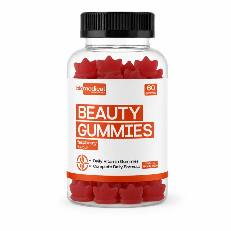 Biomedical Beauty Gummies – gumíky s biotinem, zinkem a vitamíny 60 gummies
