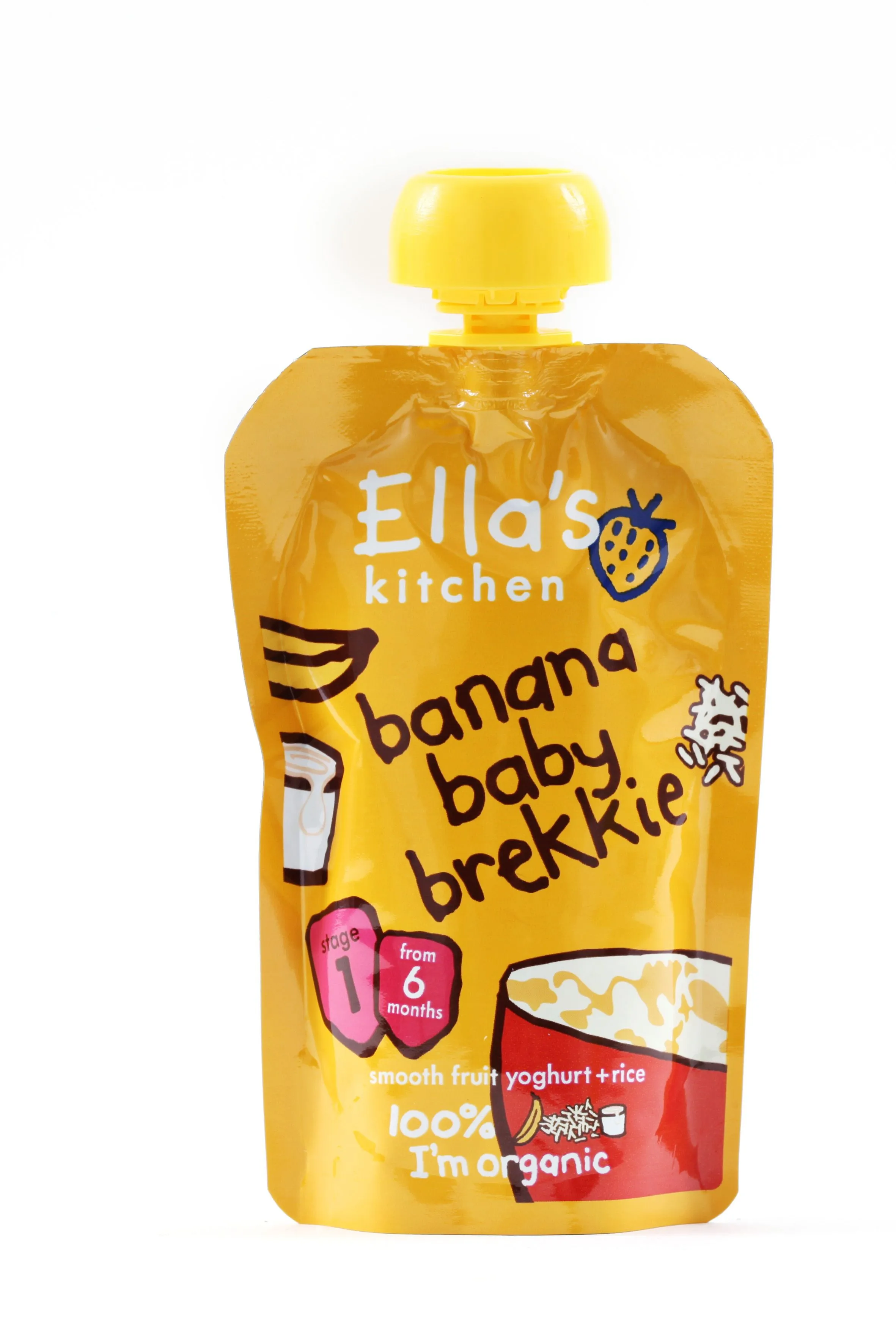 Ellas Kitchen BIO Snídaně banán a jogurt kapsička 100 g