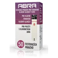 ABRA Testovací proužky na stanovení hladiny glukózy v krvi