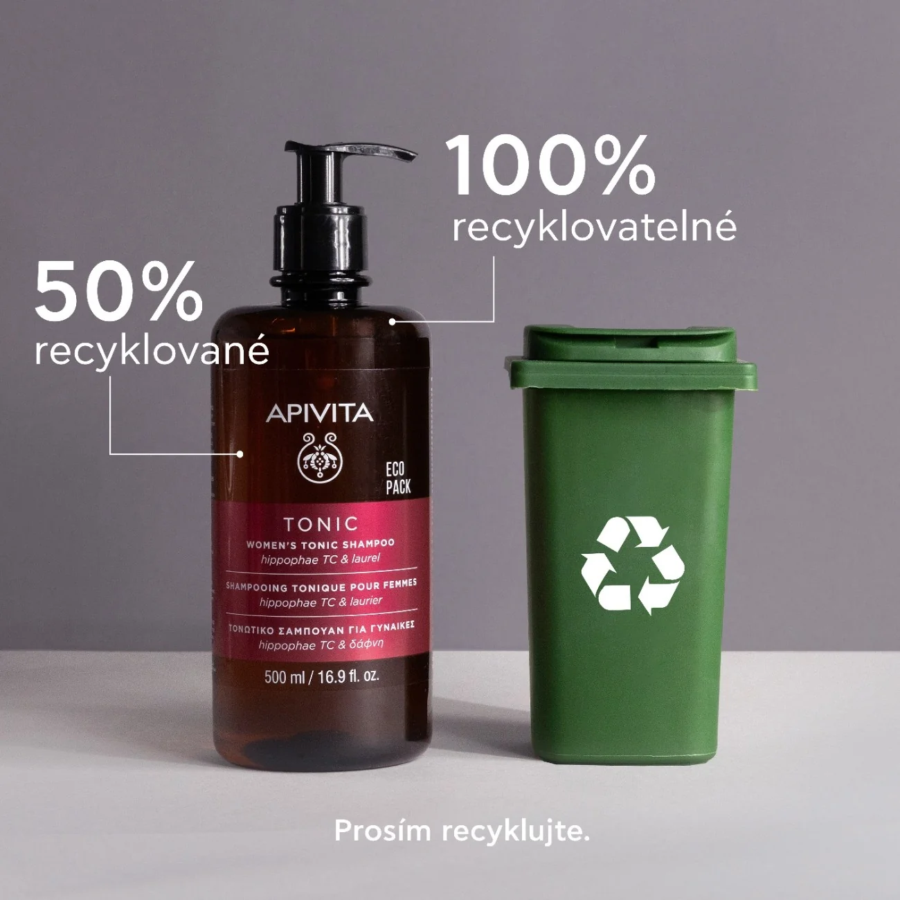 APIVITA Tonic Women tonizující šampon pro ženy 500 ml
