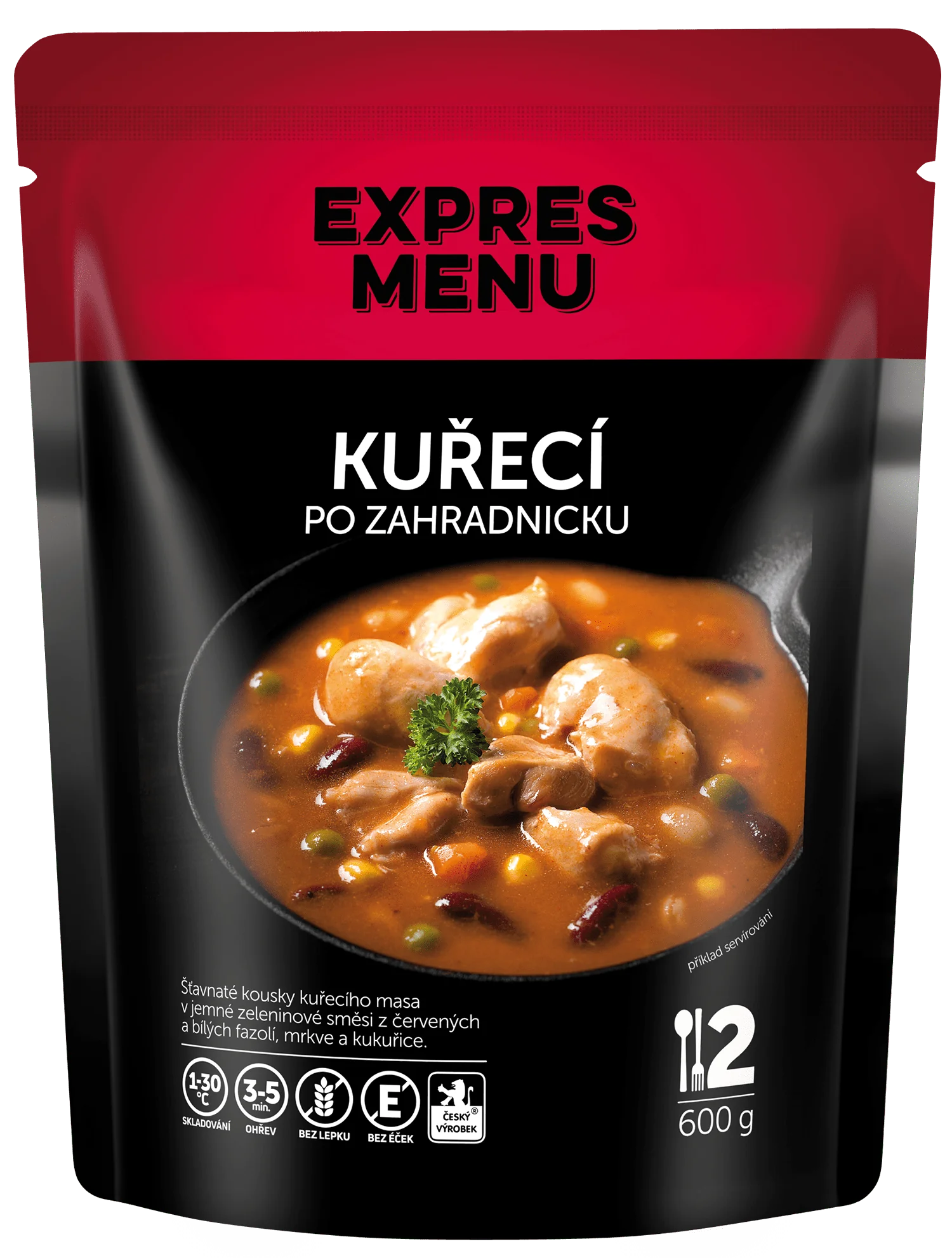 EXPRES MENU Kuřecí po zahradnicku 600 g (1 porce)