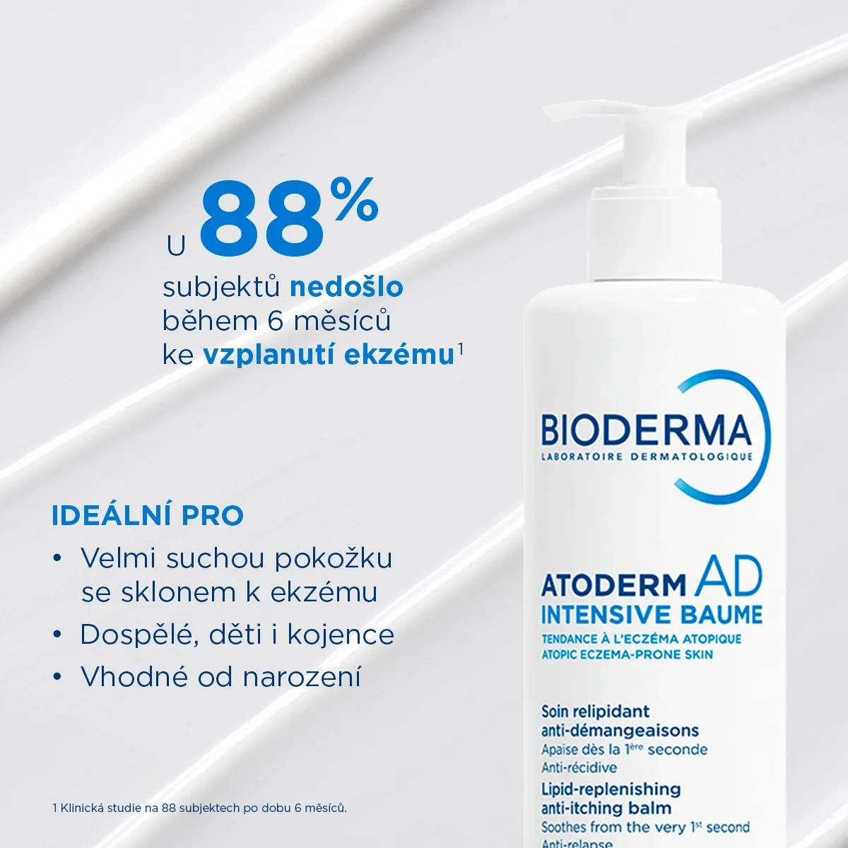 BIODERMA Atoderm AD Intensive baume zklidňující balzám 200 ml