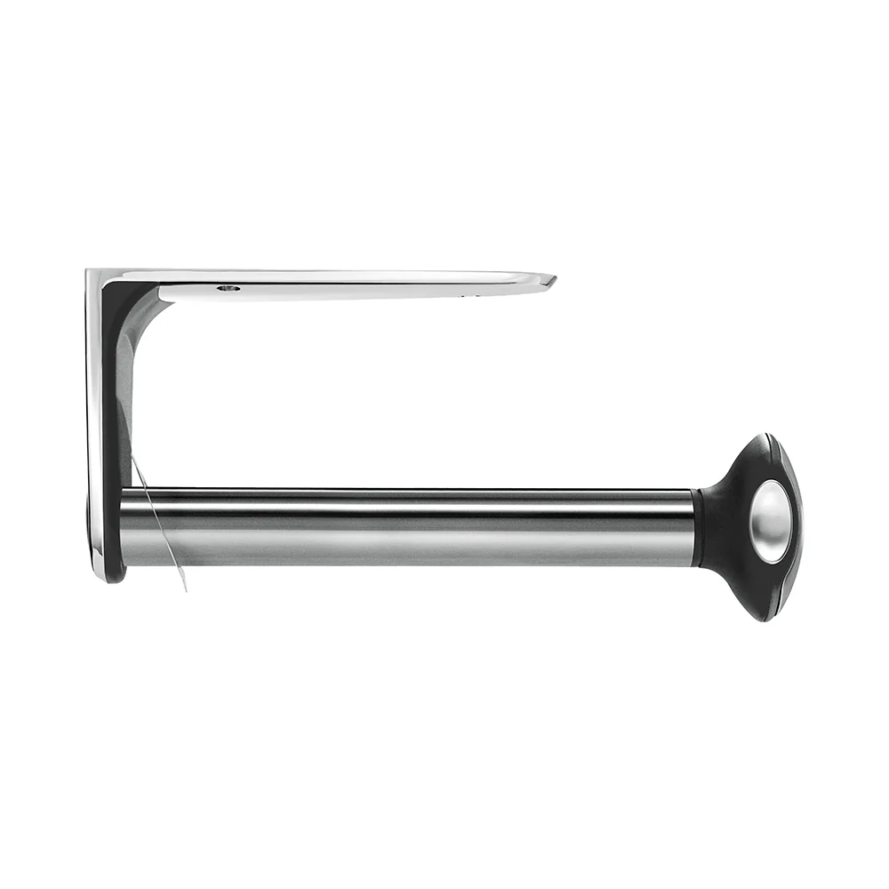 Simplehuman Držák na kuchyňské utěrky na zeď pro role do 23 cm matná ocel