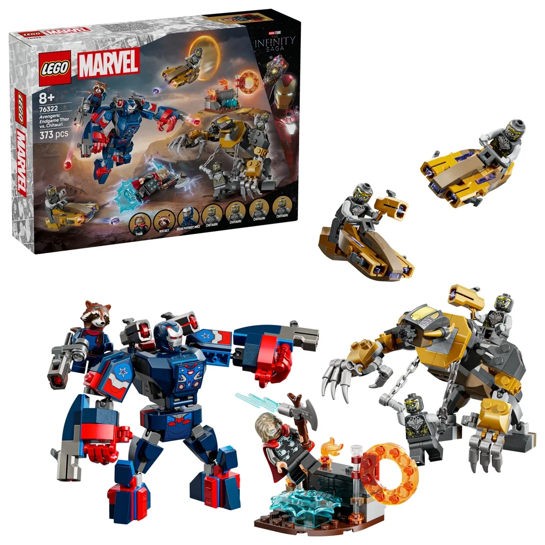 LEGO® Marvel 76322 Avengers: Endgame Thor vs. Chitauri