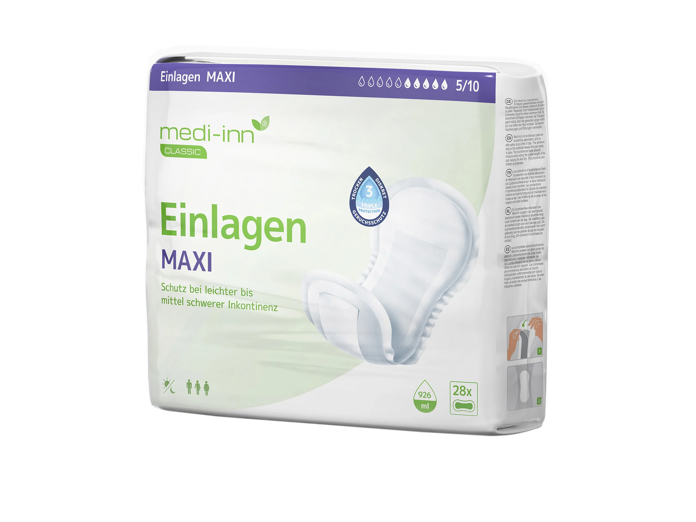 Medi-Inn Einlagen inkontinenční vložky maxi 28 ks