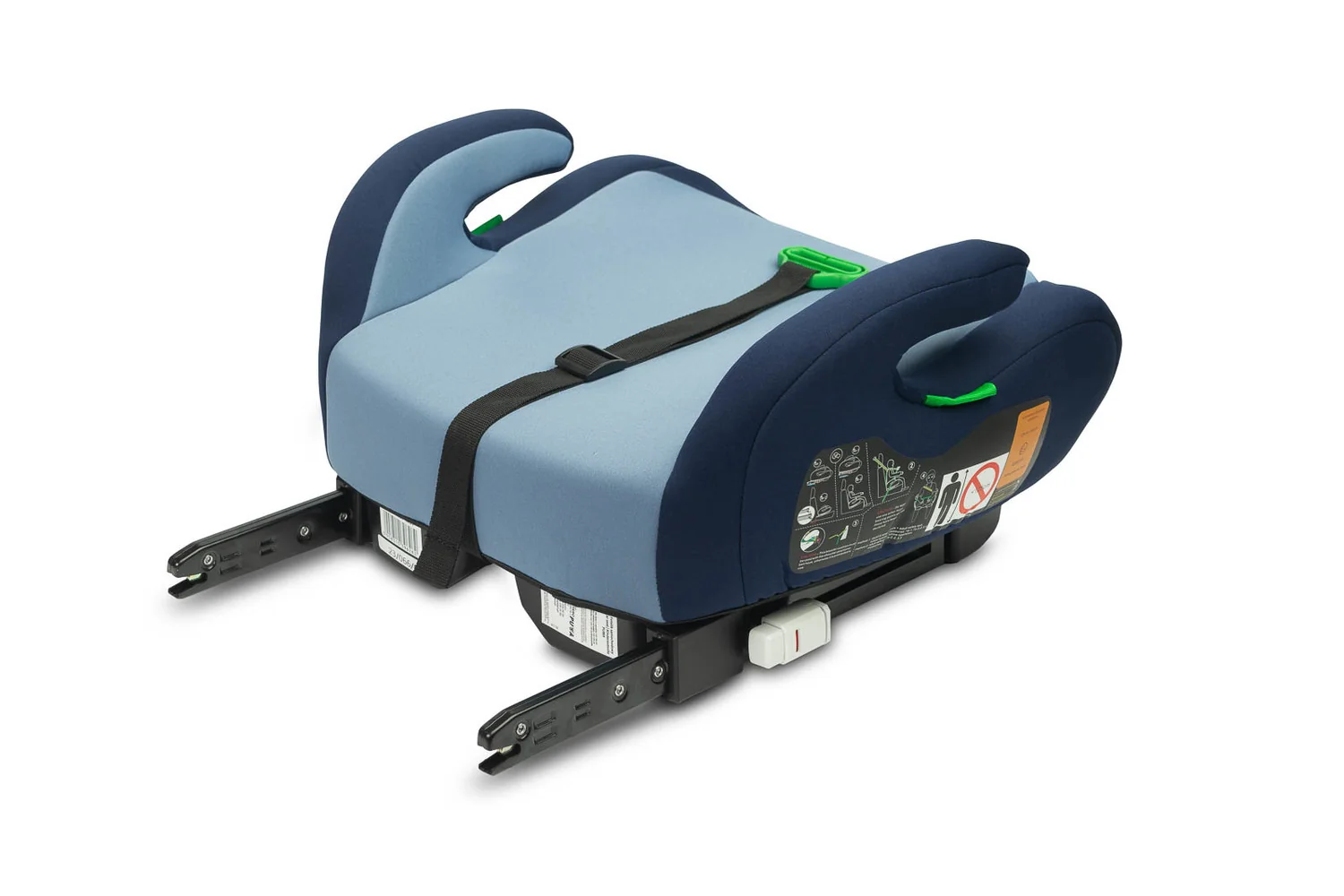 Caretero Podsedák do auta, isofix I-SIZE Puma - modrý