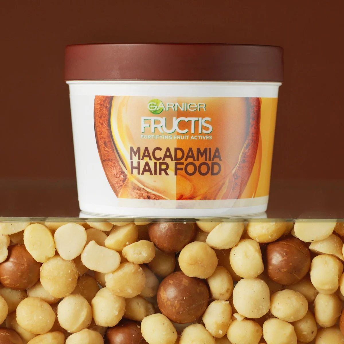 Garnier Fructis Hair Food Macadamia 3v1 maska na vlasy 390 ml