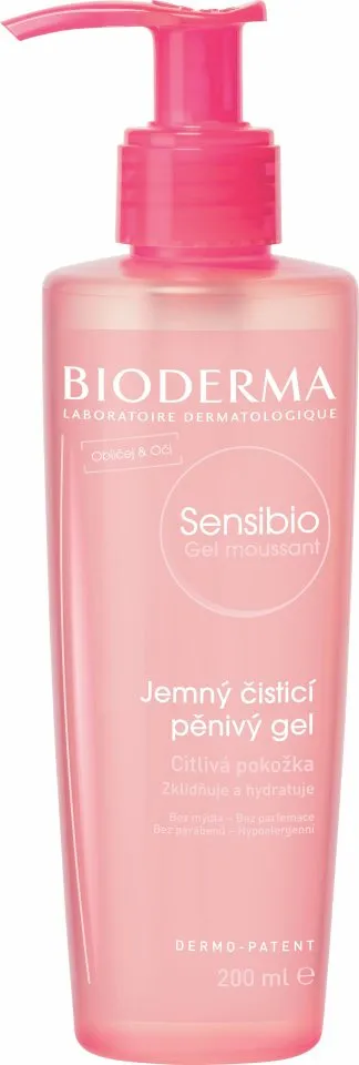 Bioderma Sensibio Gel Moussant čisticí pěnivý gel 200 ml